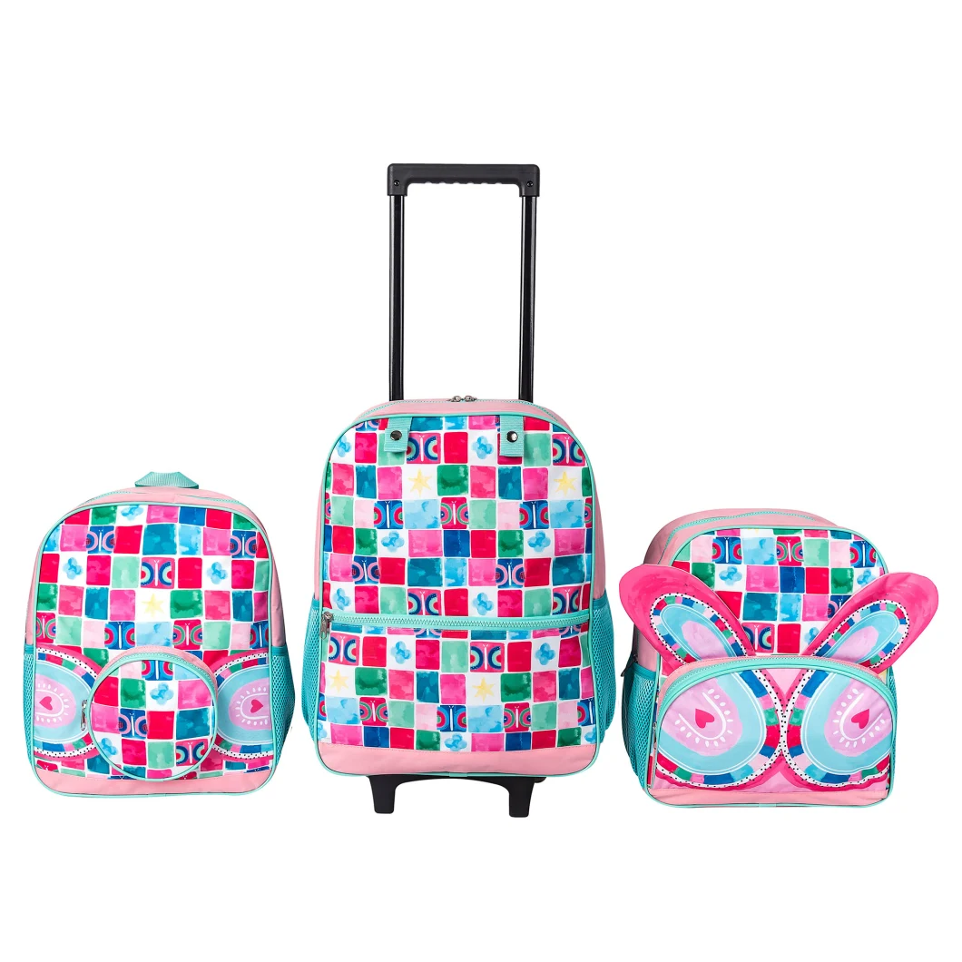 2023 New Fashion Butterfly Trolley School Bags