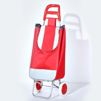 Customized Supermarket Grocery Foldable Shopping Trolley Bag